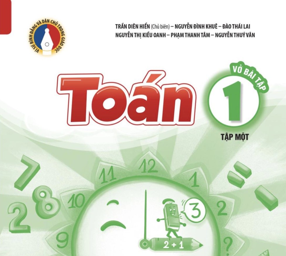 Vở bài tập Toán 1 Tập 1 Nhà xuất bản giáo dục VN